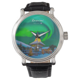 Rovaniemi, Finland - Magisk Aurora Armbandsur