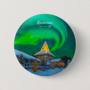 Rovaniemi, Finland - Magisk Aurora Knapp