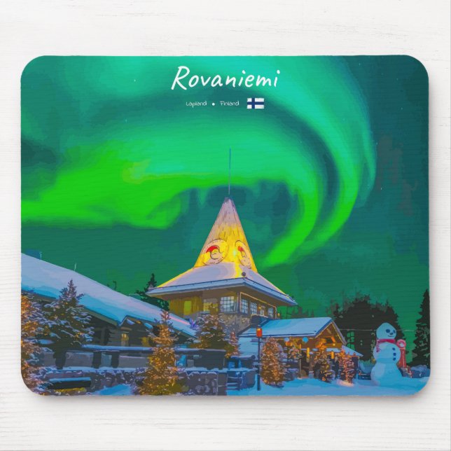 Rovaniemi, Finland Musmatta (Framsidan)