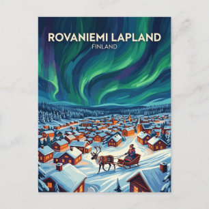 Rovaniemi Finland Vykort