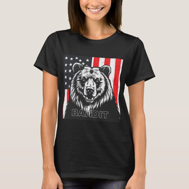 Rövarbjörn T Shirt (Framsida)