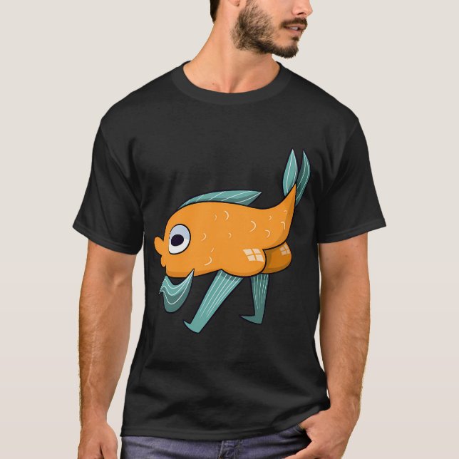 Rövarfisk T Shirt (Framsida)