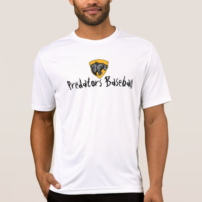 Rovdjurbaseball Tee Shirt (Framsida)