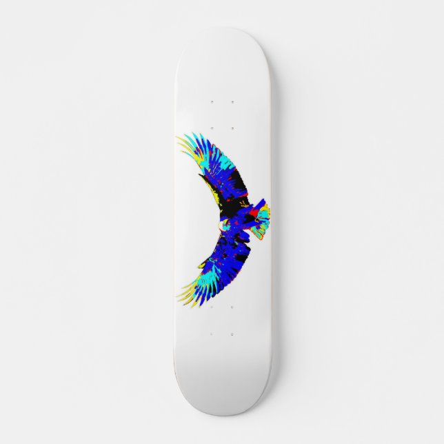 ROVDJURS- SKATEBOARD FÖR HIMMEL - ÖRNDESIGN (Framsida)