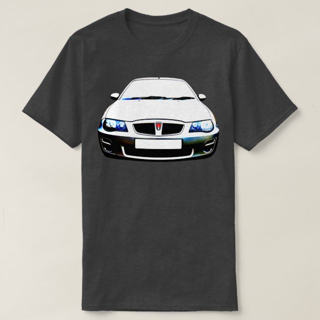 Rover 25 klassisk högkontrast t shirt (Design framsida)
