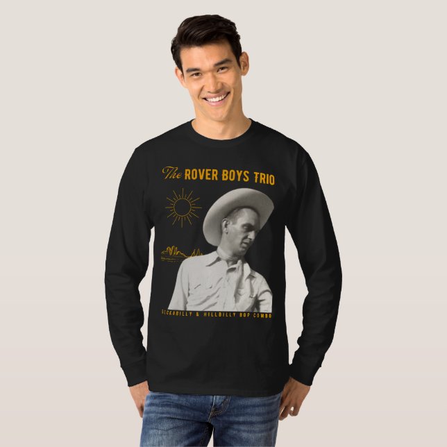 Rover Boys Trio Cowboy Långärmad T-Shirt (Hel framsida)