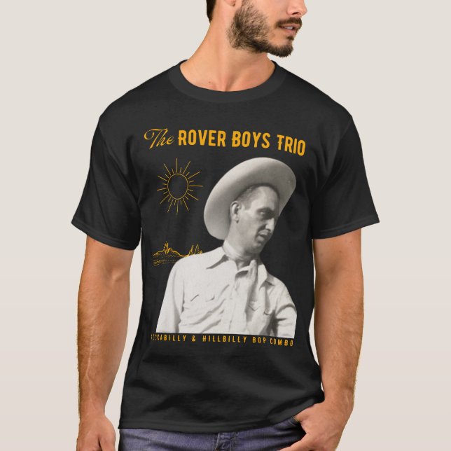 Rover Boys Trio Cowboy T-Shirt (Framsida)