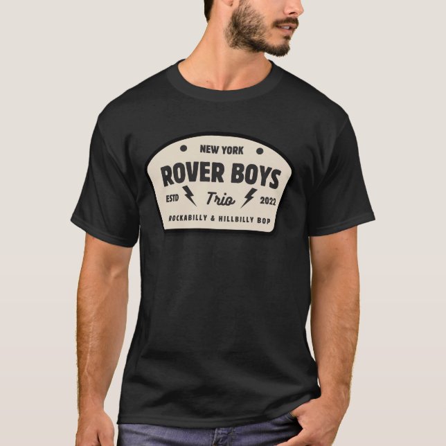 Rover Boys Trio Logotyp Tee (Framsida)