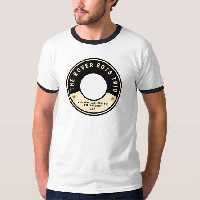 Rover Boys Trio Record-etiketten Ringer T-Shirt (Framsida)