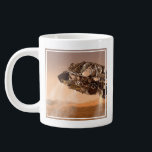 Rover & Descent Stage for Mars Science Laboratory Jumbo Mugg<br><div class="desc">Artists koncept på rover- och härkomststadiet för Mars Science Laboratory rymdfarkoster under den sista minuten innan Curiosity Rover kommer in yta på Mars.</div>