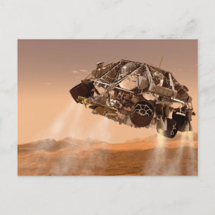 Rover & nedstigningssteg för Mars Science Laborato Vykort