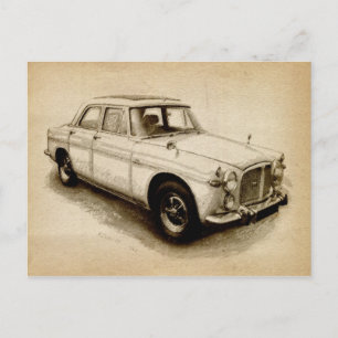 Rover P5 1968 Vykort