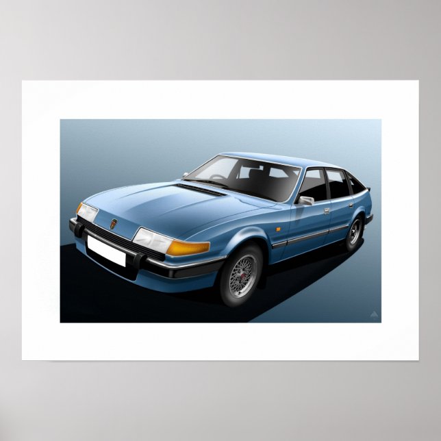 Rover SD1 Vitesse Poster (Framsidan)