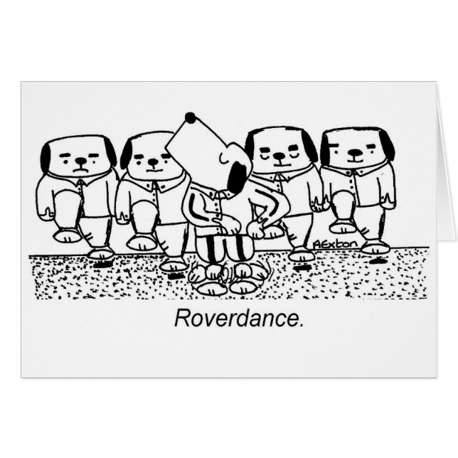 Roverdance kort (Framsidan Horizontal)