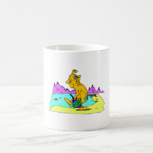 Roveren ut ur gasar kaffemugg