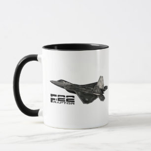 ROVFÅGEL F-22 MUGG