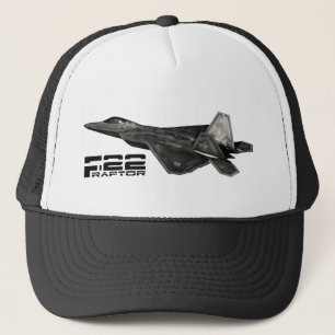ROVFÅGEL F-22 TRUCKERKEPS