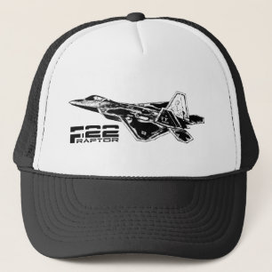 ROVFÅGEL F-22 TRUCKERKEPS