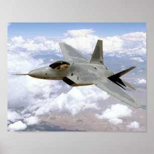 Rovfågel F/A-22 Poster