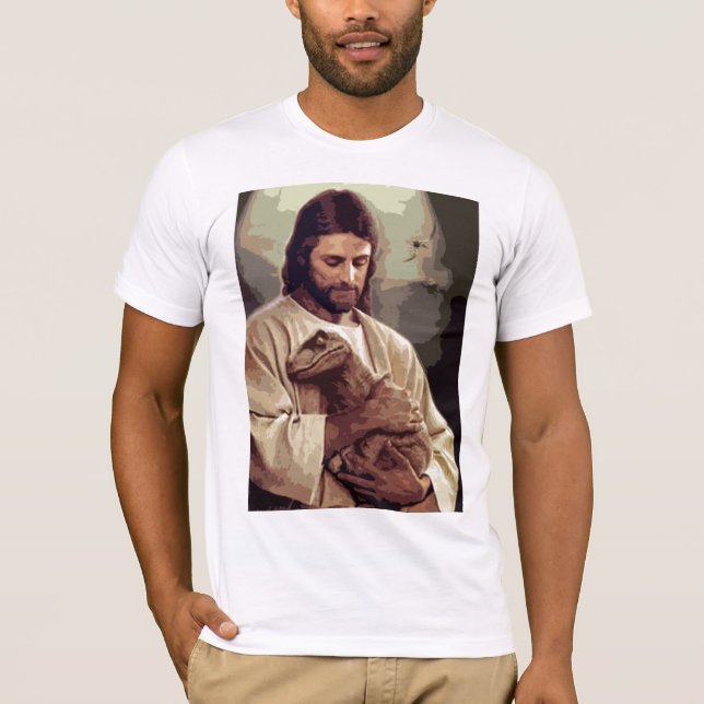 Rovfågel Jesus T-shirt (Framsida)