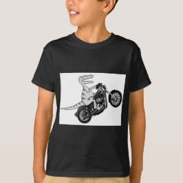 Rovfågel på en Hog Tee Shirt