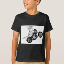 Rovfågel på en Hog