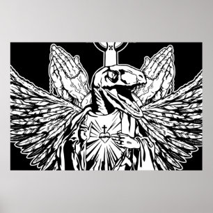 RovfågelJesus kärlekar dig Poster