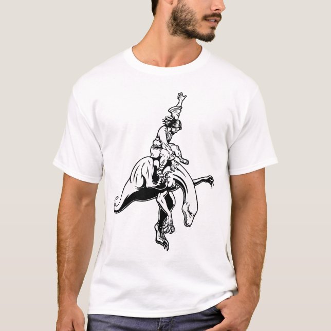 RovfågelRodeo Jesus Tee Shirt (Framsida)