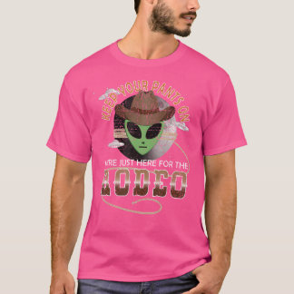 Rovfångst Roligt Ufo Western T Shirt