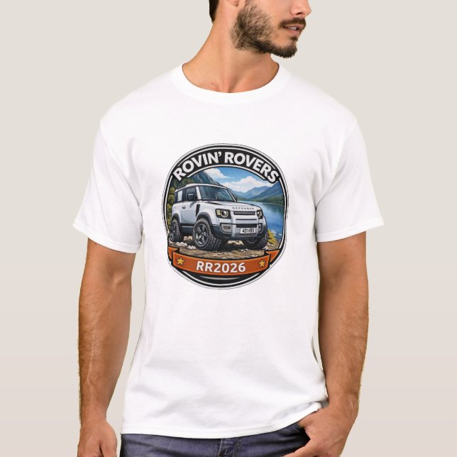 Rovin' Rovers 2026 Herr Basic T-Shirt (Framsida)