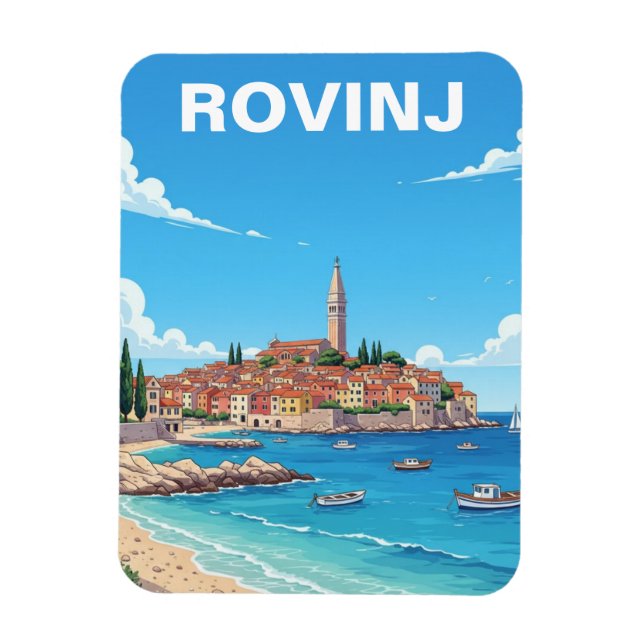 Rovinj Kroatien Resa Magnet (Vertikal)