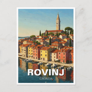 Rovinj Kroatien Travel Vykort