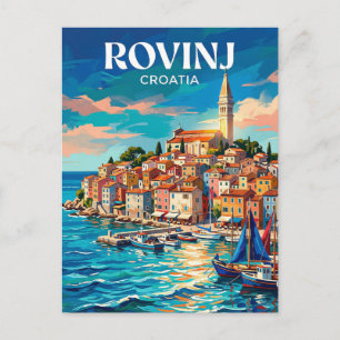 Rovinj Kroatien Vykort