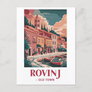 Rovinj, Kroatien - vykort för kustbevakning: fångs