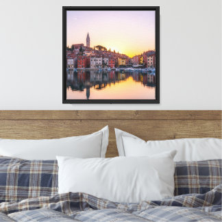 Rovinj Solnedgångsglöd Canvastryck