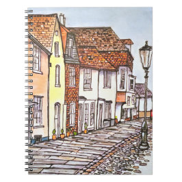 Row Of Houses Anteckningsbok