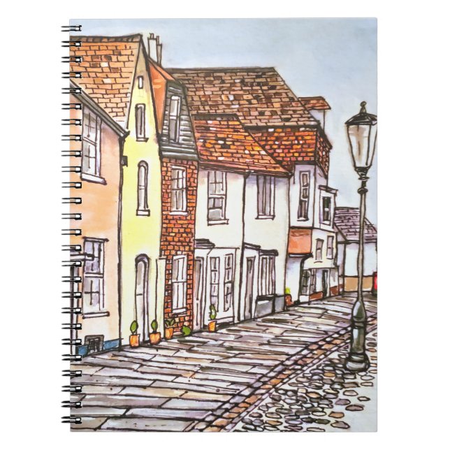 Row Of Houses Anteckningsbok (Framsidan)