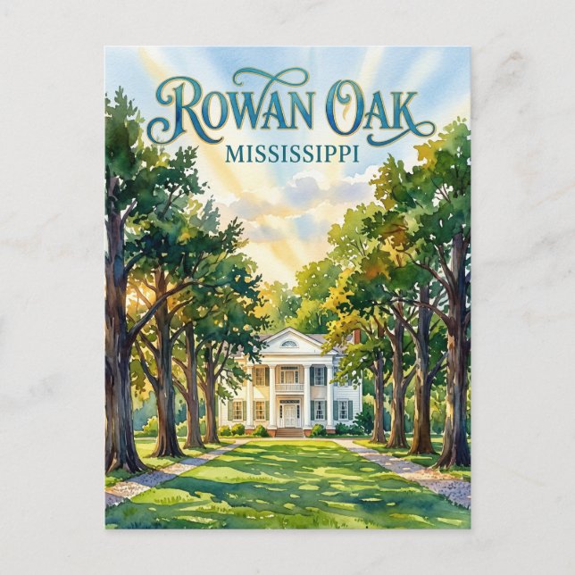 Rowan Oak USA Vykort (Framsida)