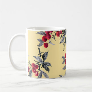 Rowan Plant: Watercolor Gult Seamless Kaffemugg