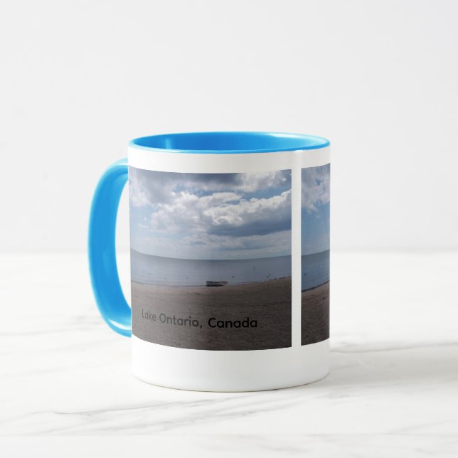 Rowboat at Lake Ontario, Canada Mugg (Framsida vänster)