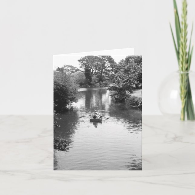 Rowboat-notekare Kort (Framsida)