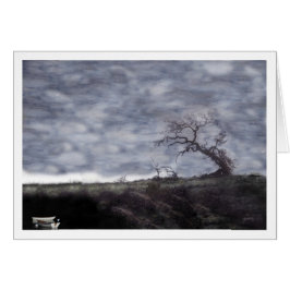 Rowboat och Oak Hälsningskort