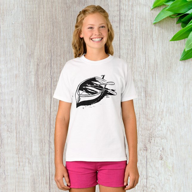 Rowboat Sketch T Shirt (Skapare uppladdad)