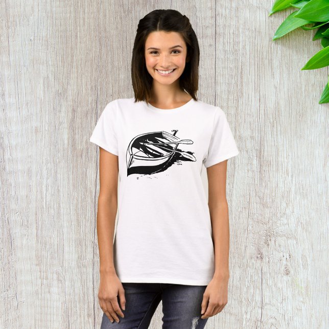 Rowboat Sketch T Shirt (Skapare uppladdad)