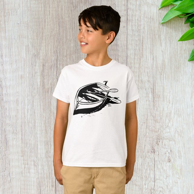 Rowboat Sketch T Shirt (Skapare uppladdad)