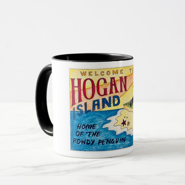 Rowdy Penguin Mugg (Framsida vänster)