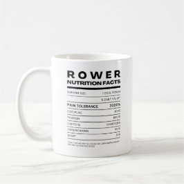 Rower Näringsfaktorer Kaffemugg