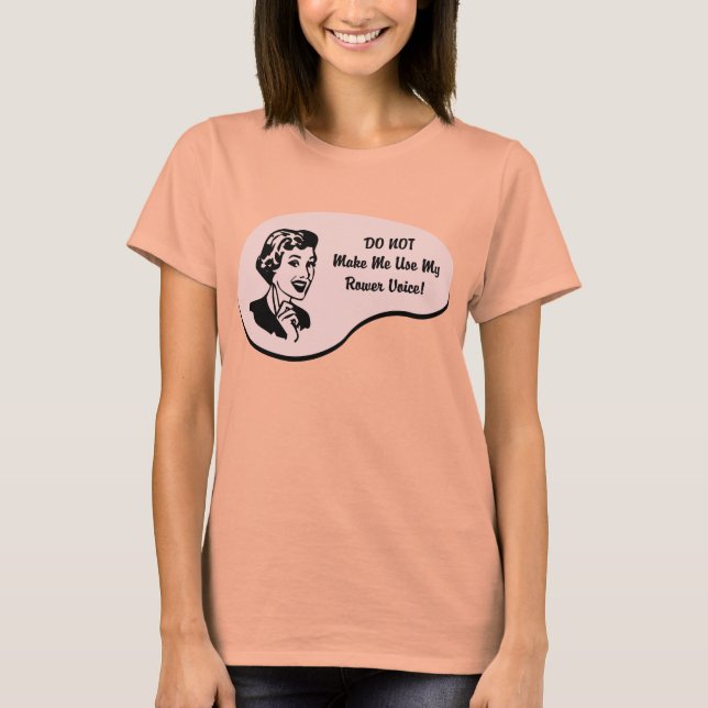 Rower Voice T Shirt (Framsida)