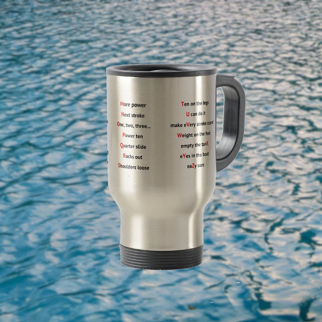 Rowers Alphabet roligt A till Z Resemugg (Skapare uppladdad)