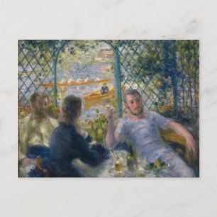 Rowers Lunch av Pierre-Auguste Renoir Vykort